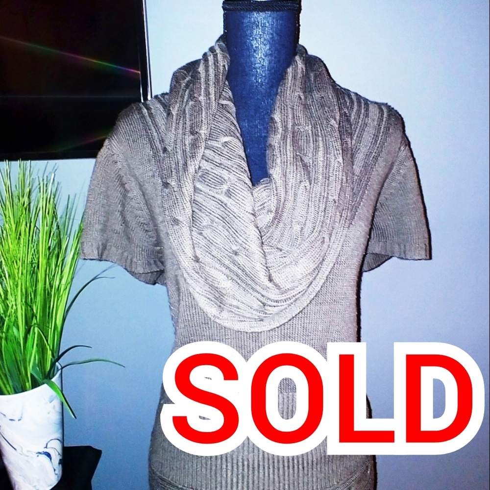 RESERVED --- BROWN SWEATER - 1X